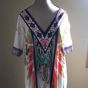 Colorful hippie dress!